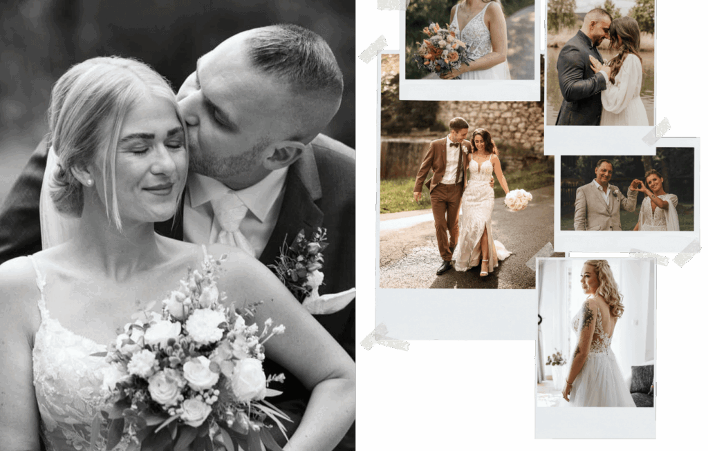 Echte Bräute vom Brautmodeladen "Hochzeitsatelier" in Kassel